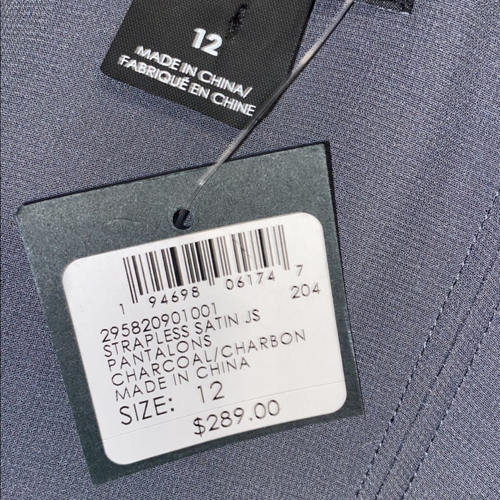 Club Monaco Strapless Satin Jumpsuit - Picture 4 of 14